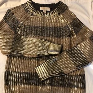 Michael Kors Gold metallic sweater